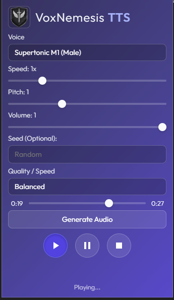 VoxNemesis Supertonic