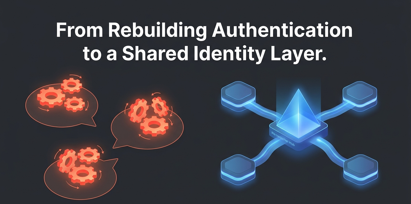 The Architectural Shift from Per-App Auth to Shared Identity Layer