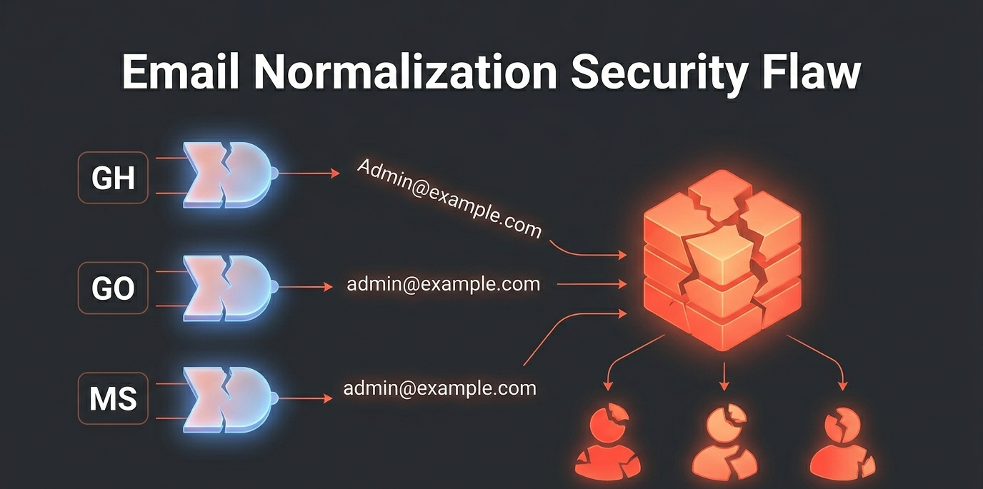 Email Normalization Bug - How different casings create duplicate identities